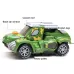 Spray Deformation Dinosaur Fighting Vehicle Light Music Automatic Rotating Children Toys Yellow