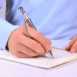 Magnetic Think Ink Pen Finger Fidget Pencil Toys Metal Pen without Refill