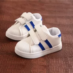 Shell Head Sneakers Casual Shoes for Children Bule