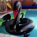 Swan Shaped Inflatable Floating Swimming Safety Pool Ring
