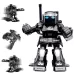 Battle RC Robot Body Sense Remote Control Toys For Kids Gift Toy Model Mini Smart Robot Battle Toys For Boys White