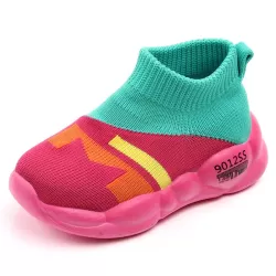 Breathable Baby Walking Shoes Fly Woven Mesh Children Casual Shoes