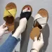 Summer Ladies Outdoor Flat Slippers Black