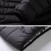USB Heated Smart Constant Temperature Hooded Warm Coat for Men and Women Blue