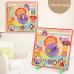 7 In 1 Kids Calendar or Teaching Clock Educational Toys Lion