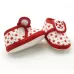 Baby Infant Shoes Girls Dot Lace Soft Sole Prewalker Warm Casual Flats Shoes Butterfly Pink