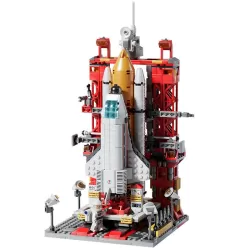 Granules Children Assembling Educational Spaceship Model Toys Building Blocks