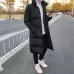 Mens Long Down Jacket Coat Winter Parkas Thick Warm Slim Fit Male Overcoat
