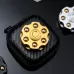 EDC Removable Fingertip Spinner Revolver Clip Pure Brass Stress Relief Toys Black