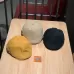 British Retro Beret All-Match Newsboy Hatat Black
