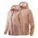 Ladys Outdoor UV Proof Breathable Lightweight UPF 70 Couples Sun Proof Clothes Brown