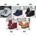 Ladies Cotton Shoes Plus Velvet Snow Boots Black
