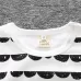 Children Cartoon Cotton Underwear Care Belly Pajamas Set Big Dot