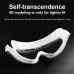 Large Frame Waterproof and Anti-fog High-definition Eye Protection Swimming Goggles Smoke Black