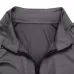 Mens Short Sleeve Quick Dry Gym Wear Fitness Clothing With Zipper Neck Black