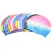 Swimming Cap Excellent Waterproof Swimming Hat Elastic Silicone Hot Spring Cap