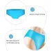 Women Fashion Silicone Swim Trunks Black