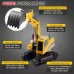 6 Channel 1/24RC Remote-controlled Engineering Metal Excavator Charging RC Car