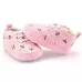 Baby Girl Shoes Lace Floral Embroidered Soft Shoes Walking Toddler Kids Shoes Pink