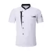 Spliced Chef Cooking Workwear Catering Restaurant Coffee Shop Waiter Uniforms White