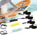 Surf Bodyboard Safety Hand Rope TPU Surfboard Paddle Towing Rope Lake Blue