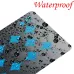 2 Set Plastic PVC Poker Cards Waterproof Black Playing Cards Creative Gift Durable Poker Blue and Silver