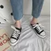 Women Canvas Shoes Inner Heightened Semi-Slipper Lazy Shoes
