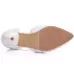 Women Shoes Lace Pearl Princess Pointed Shoes