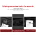 19 Zone 4 Control Black USB Winter Electric Heated Jacket Warm Thermal Jacket Black