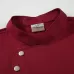 Men and Women Hotel Canteen Cake Baker Kitchen Long Sleeve Work Clothes Red