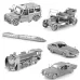 Monster Truck 3D Three-dimensional Metal Car Assembly Model DIY Puzzles Toy