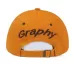 Embroidery Letter Pattern Adjustable Curved Eaves Baseball Cap white black