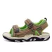 Breathable Lightweight and Soft Wear Resistant Sandals for Children Green