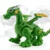Electric Mechanical Dinosaur Toy Simulation Animal Toy Multifunctional Sound And Light Toy No Spray-Green