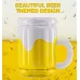PVC Inflatable Ice Bucket Water Inflatable Beverage Bucket Yellow