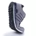Mens Outdoor Casual Sport Shoes Lightweight Comfortable Leather Walking Running Sneakers Grey