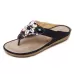 Ladies Summer Bohemian Sandals Seaside Retro Beaded Shell Slippers