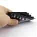 2 Set Plastic PVC Poker Cards Waterproof Black Playing Cards Creative Gift Durable Poker Blue and Silver
