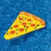Inflatable Pizza Slice Shaped Floating Mat Swimming Ring