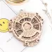 Children Wooden Mechanical Gear Perpetual Calendar 3D Puzzle Model DIY Assembled Toys