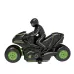 Remote Control Motorcycle Drifting Rotating High-Speed Side-Tracking Off-Road Motorcycle Black Orange