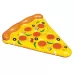 Inflatable Pizza Slice Shaped Floating Mat Swimming Ring