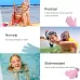 3mm Children Diving Gloves Scratch-proof Neoprene Swimming Snorkeling Warm Gloves Pink