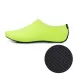 3mm Non-slip Rubber Embossing Texture Sole Solid Color Diving Shoes and Socks Fluorescent Green