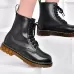 Martin Boots Plus Velvet Couple Tooling Boots Red Wine
