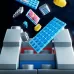 Granules Children Assembling Educational Spaceship Model Toys Building Blocks