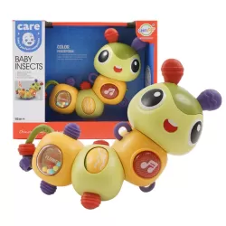 Caterpillar Early Education Music Toys Yellow Green