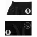 Fake Two Piece Fitness Leisure Stretch Quick Drying Pants Grey