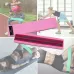 Pink Rally Medium Polyester-cotton Latex Yarn Loop Tension Band Yoga Resistance Band