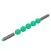 5 Ball Muscle Massage Relax Hedgehog Ball Yoga Stick Roller Stick Green